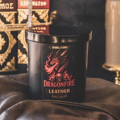 Dragonfire Leather - Αρωματικό κερί